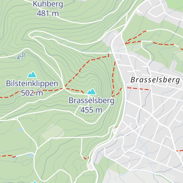 Map of Brasselsberg