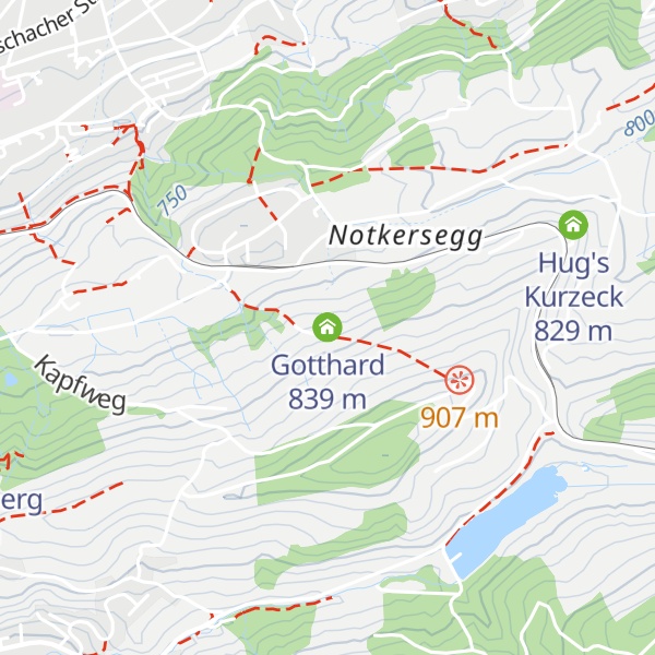 Map of Gotthard