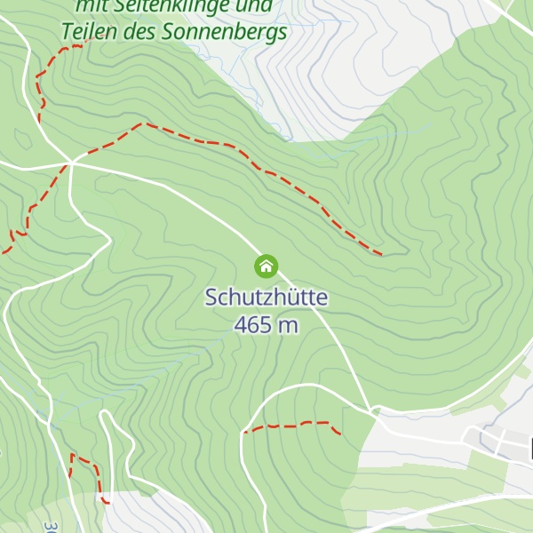 Map of Schutzhütte