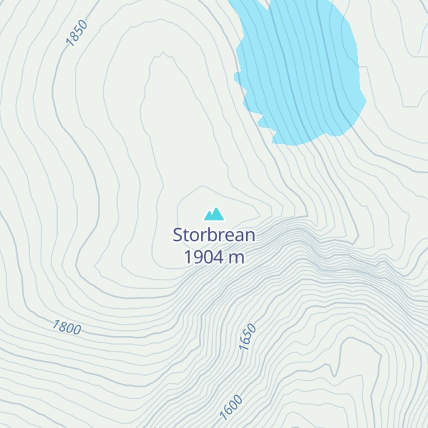 Map of Storbrean