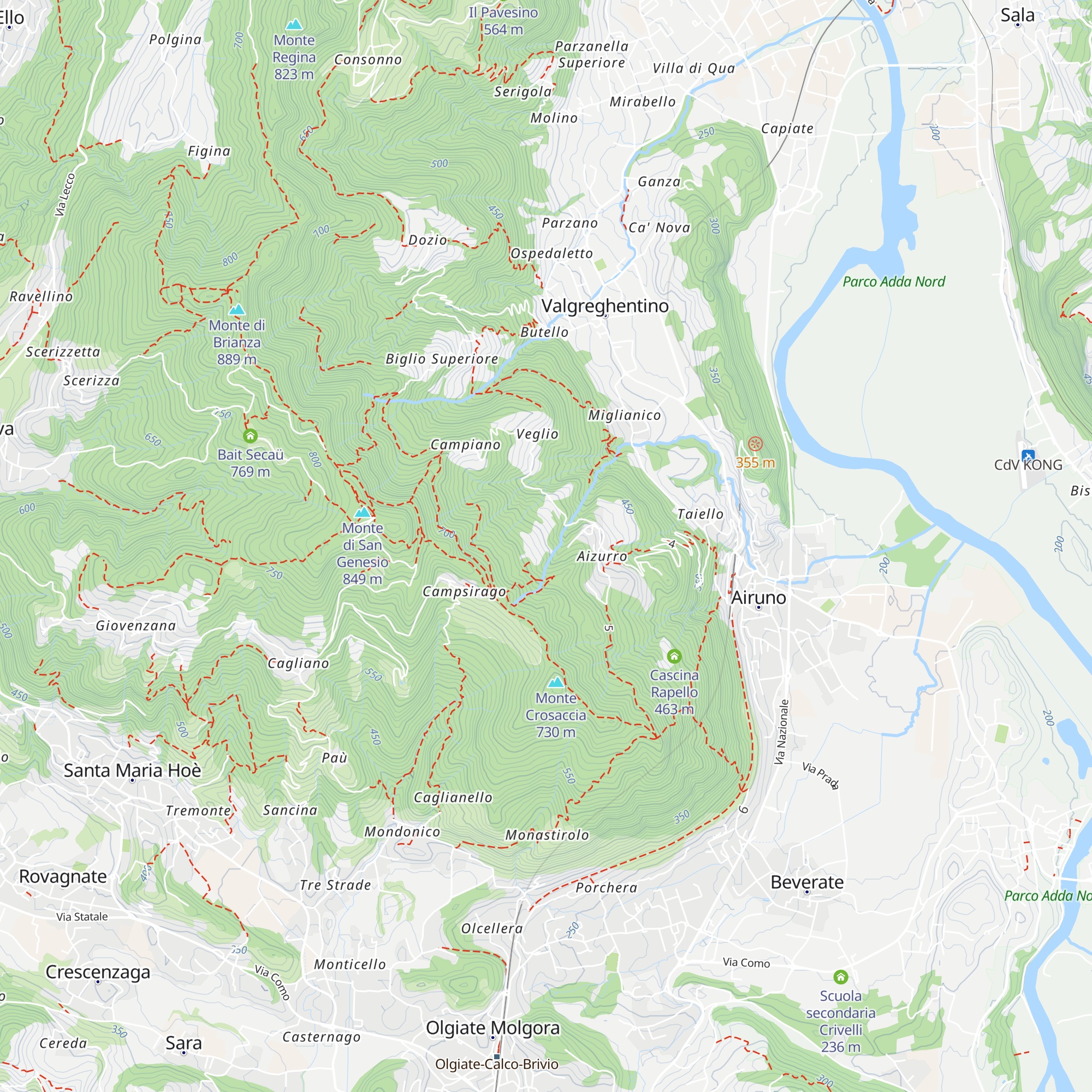 Cascina Cavazzolo map