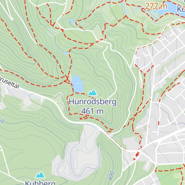 Map of Hunrodsberg