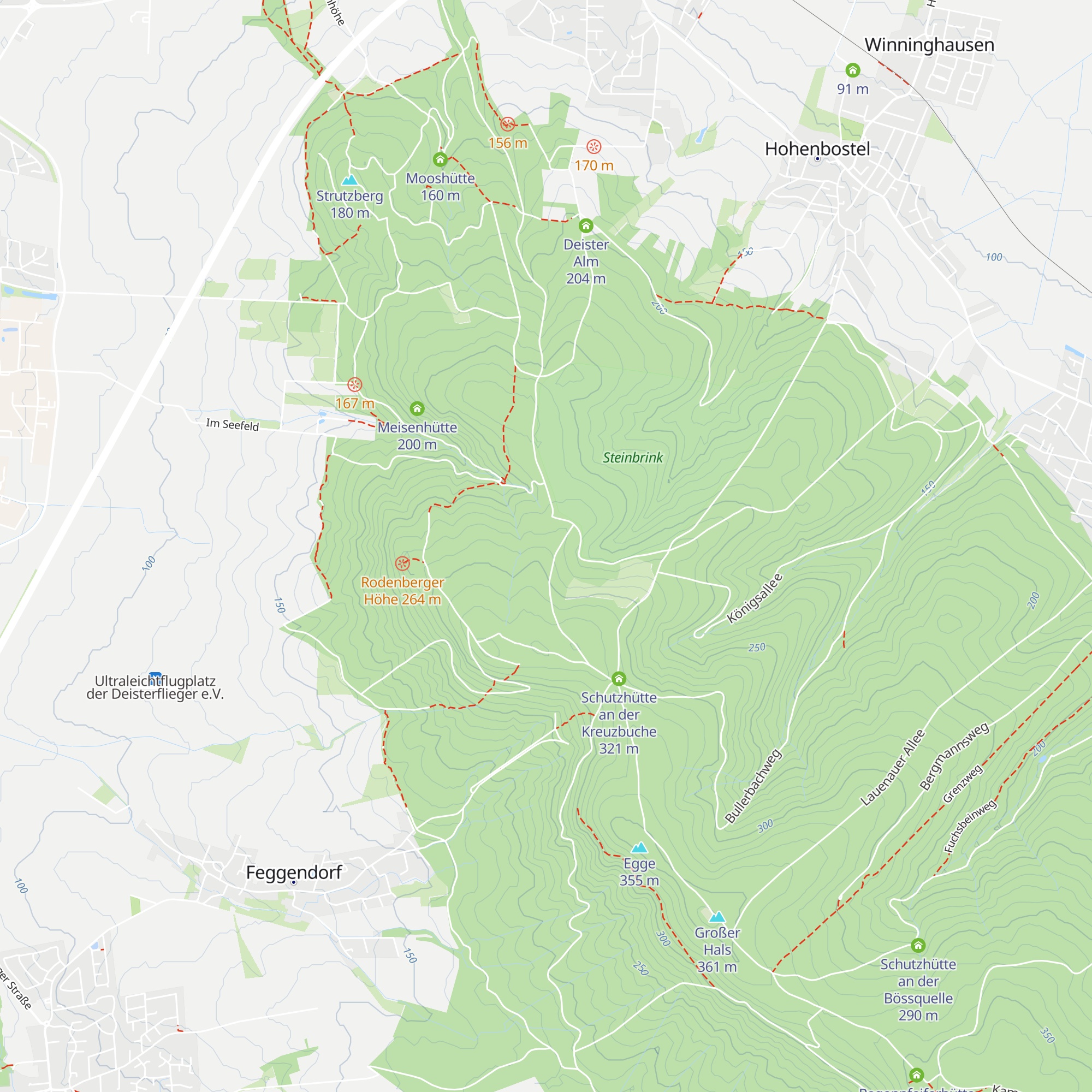 Jagdhütte map