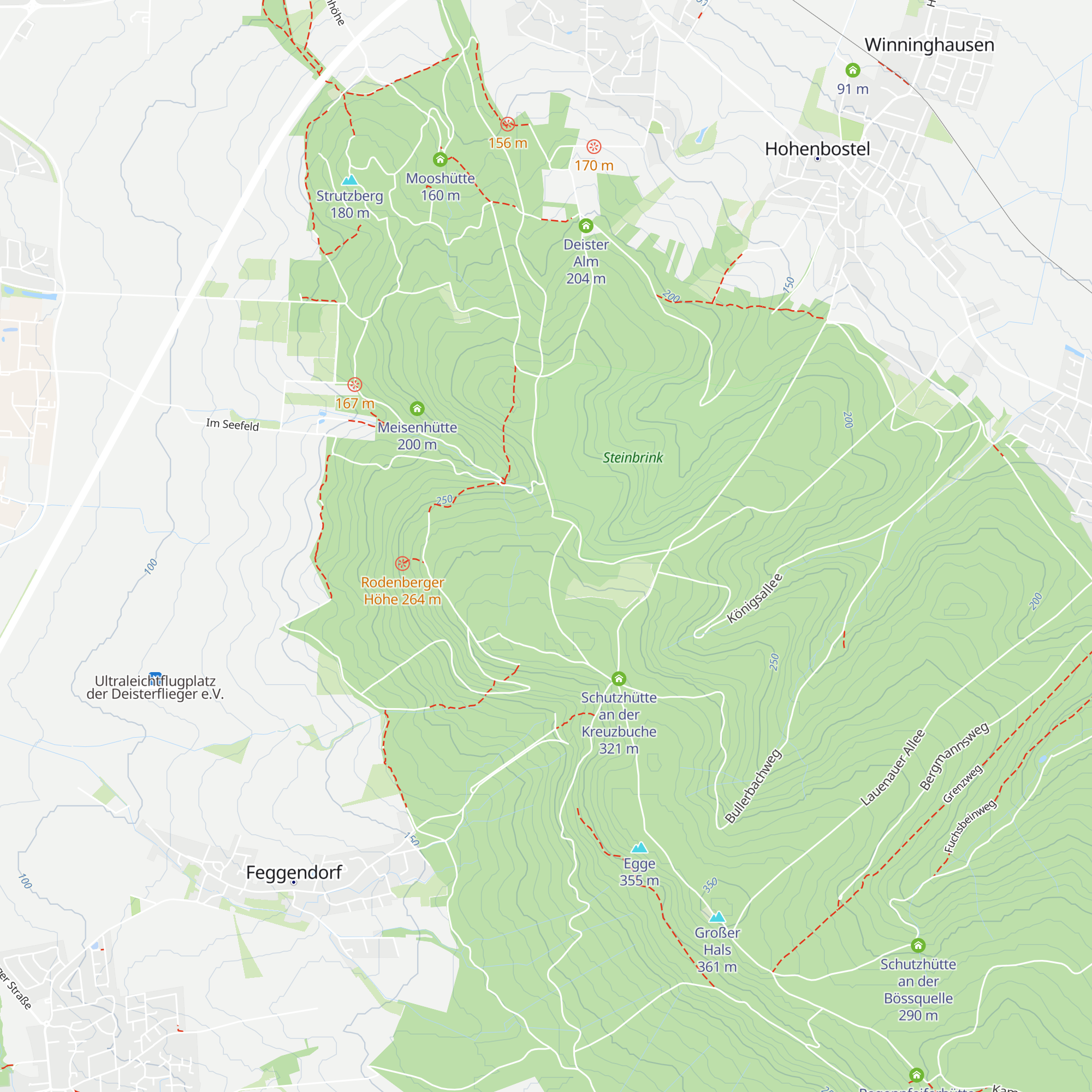 Jagdhütte map