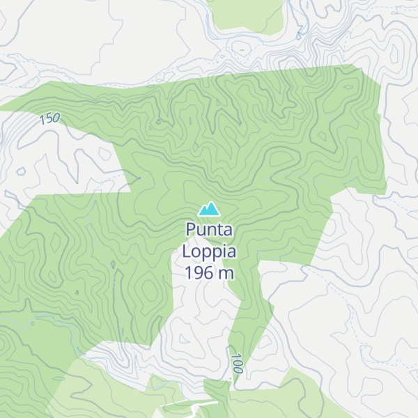 Map of Punta Loppia