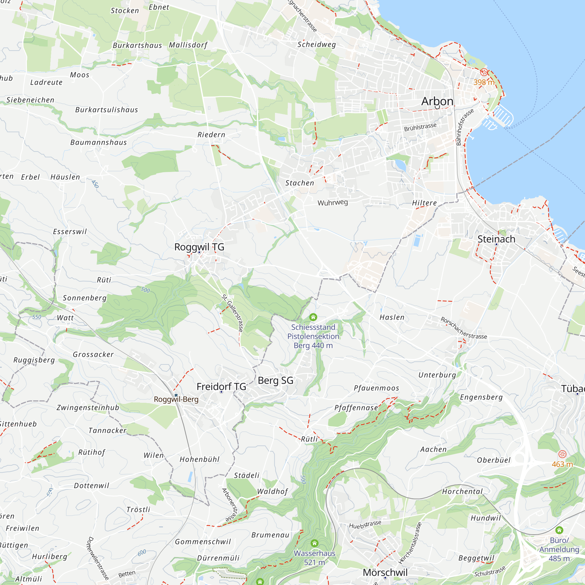Schiessanlage Tälisberg map