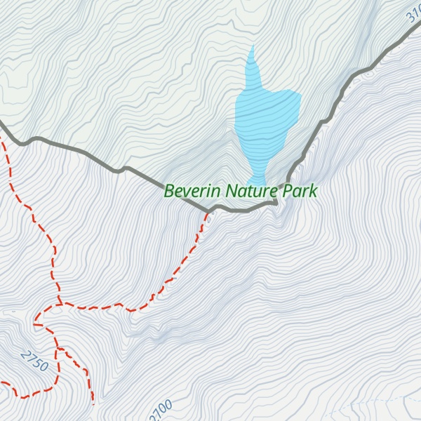 Map of Pizzo di Emet
