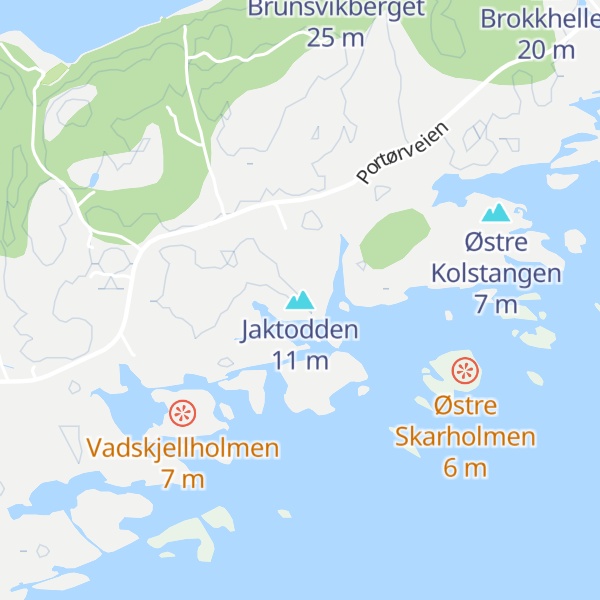 Map of Jaktodden