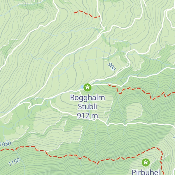 Map of Rogghalm Stübli