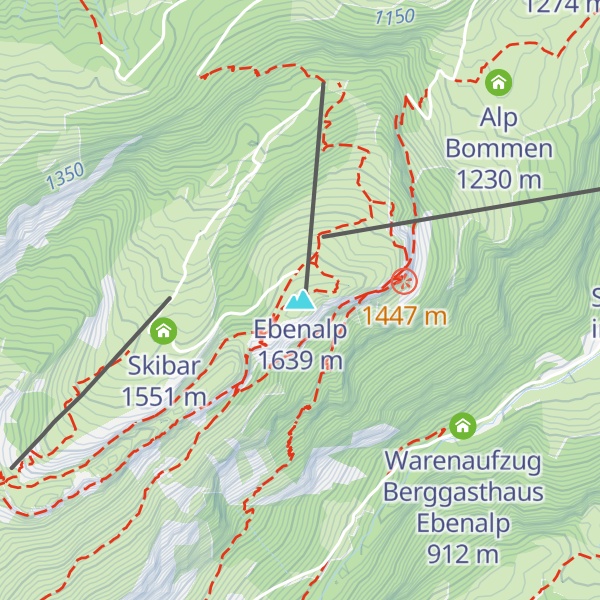 Map of Ebenalp