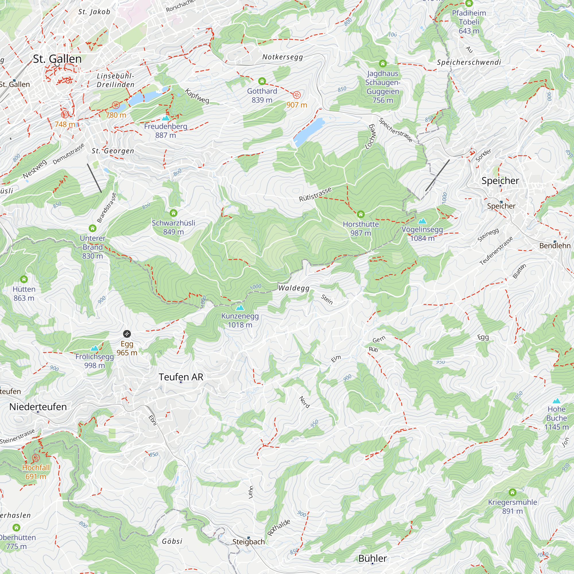 Waldegg Schnuggebock map