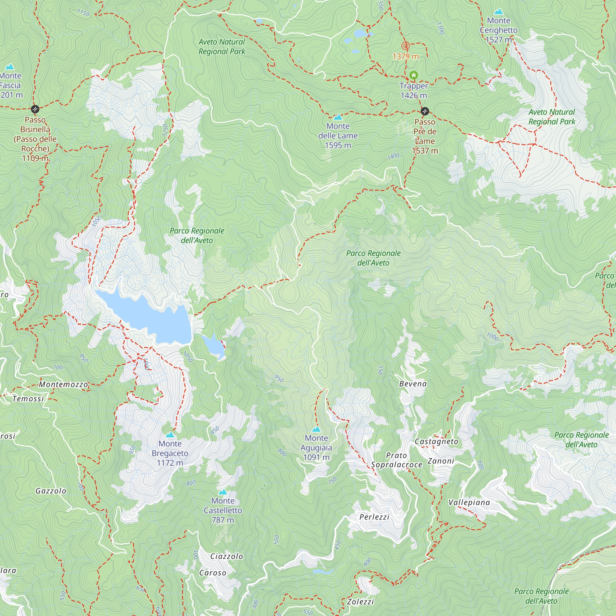 Malga Perlezzi map