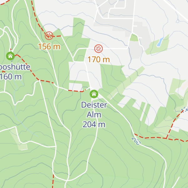 Map of Deister Alm