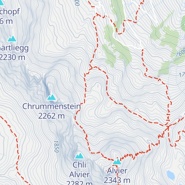 Map of Zwingler