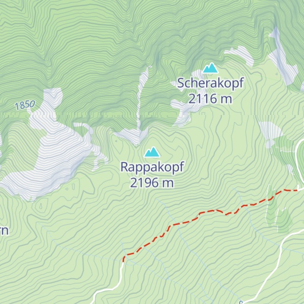 Map of Rappakopf
