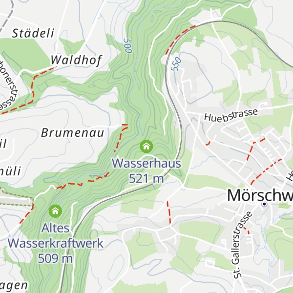 Map of Wasserhaus
