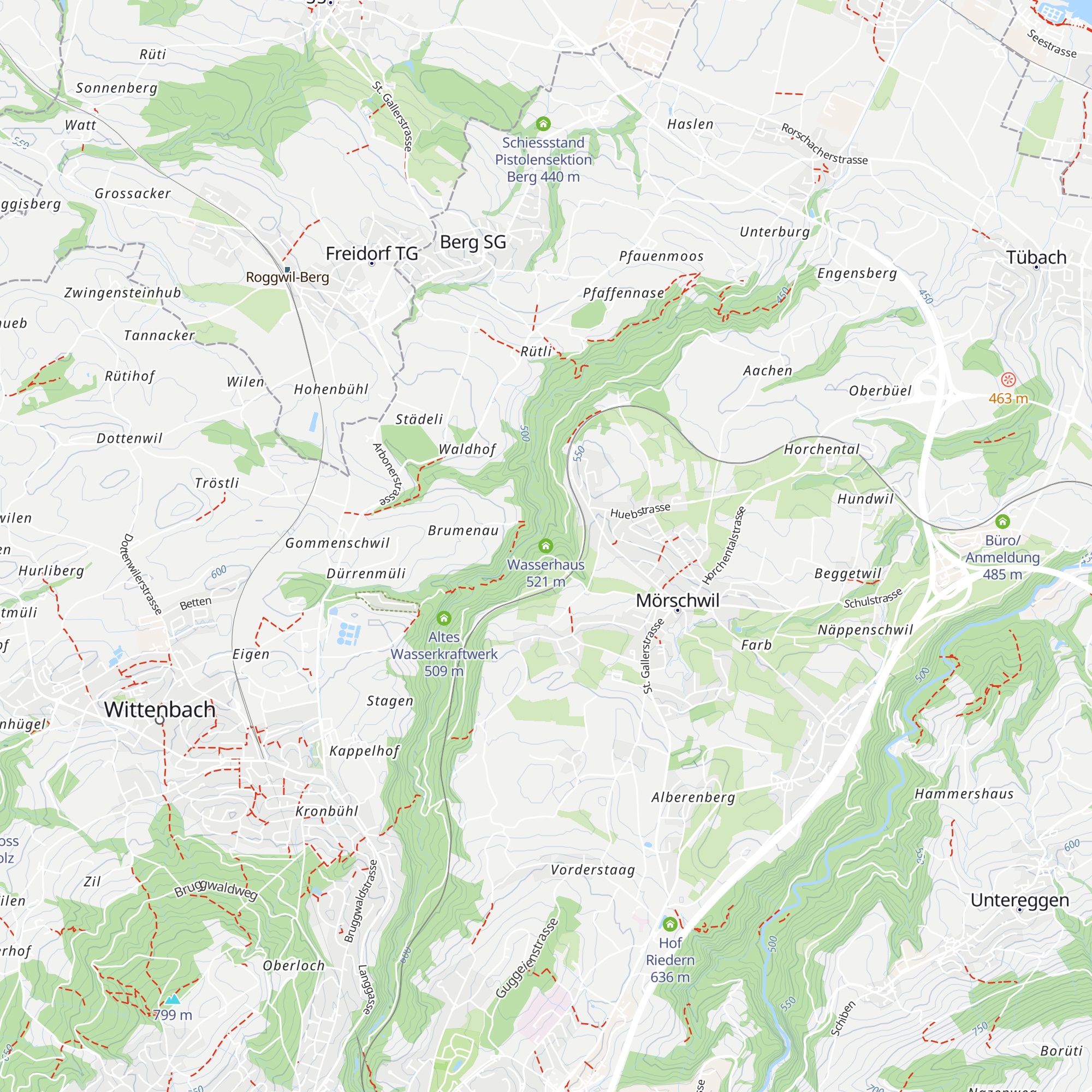 Wasserhaus map