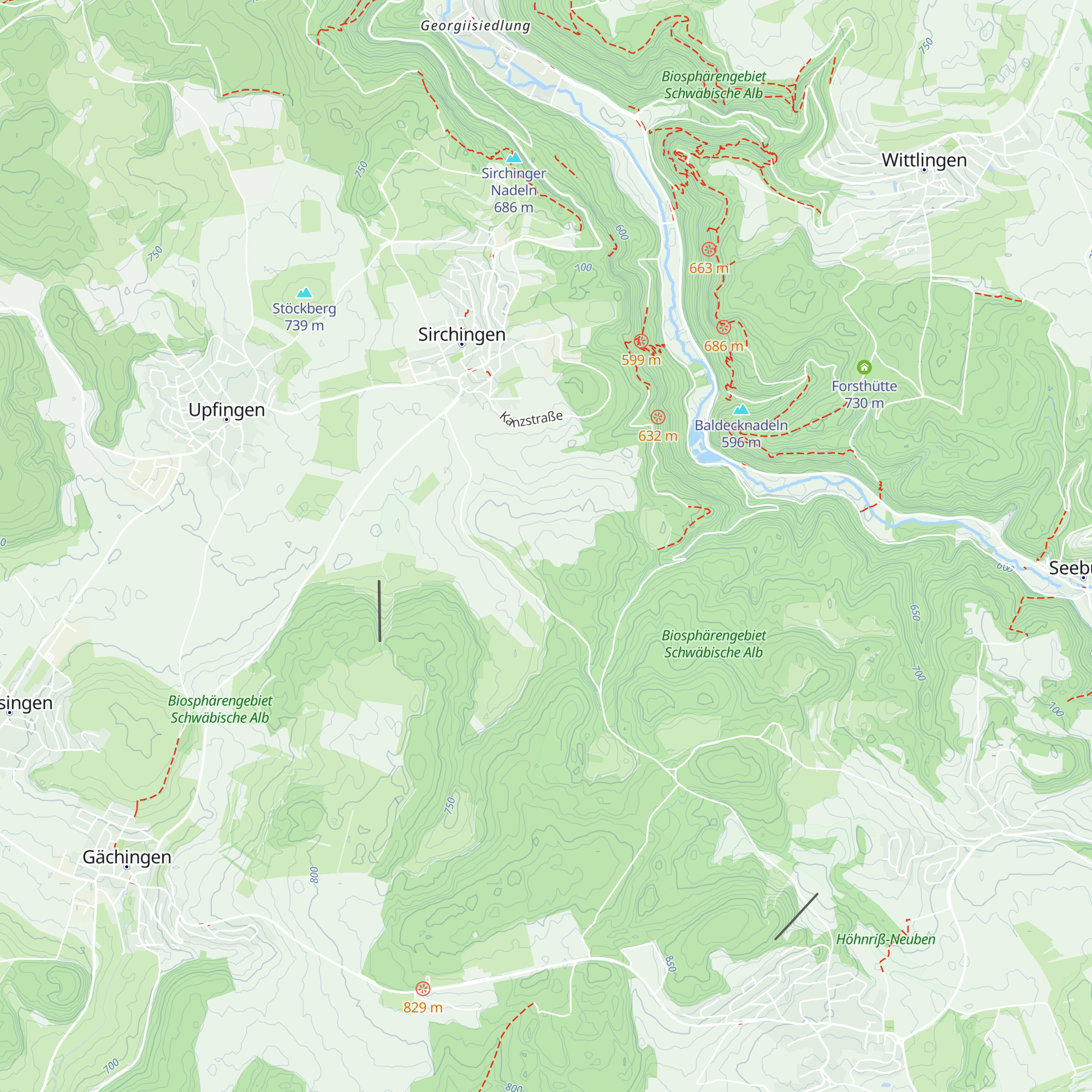 Gebirglerhütte map