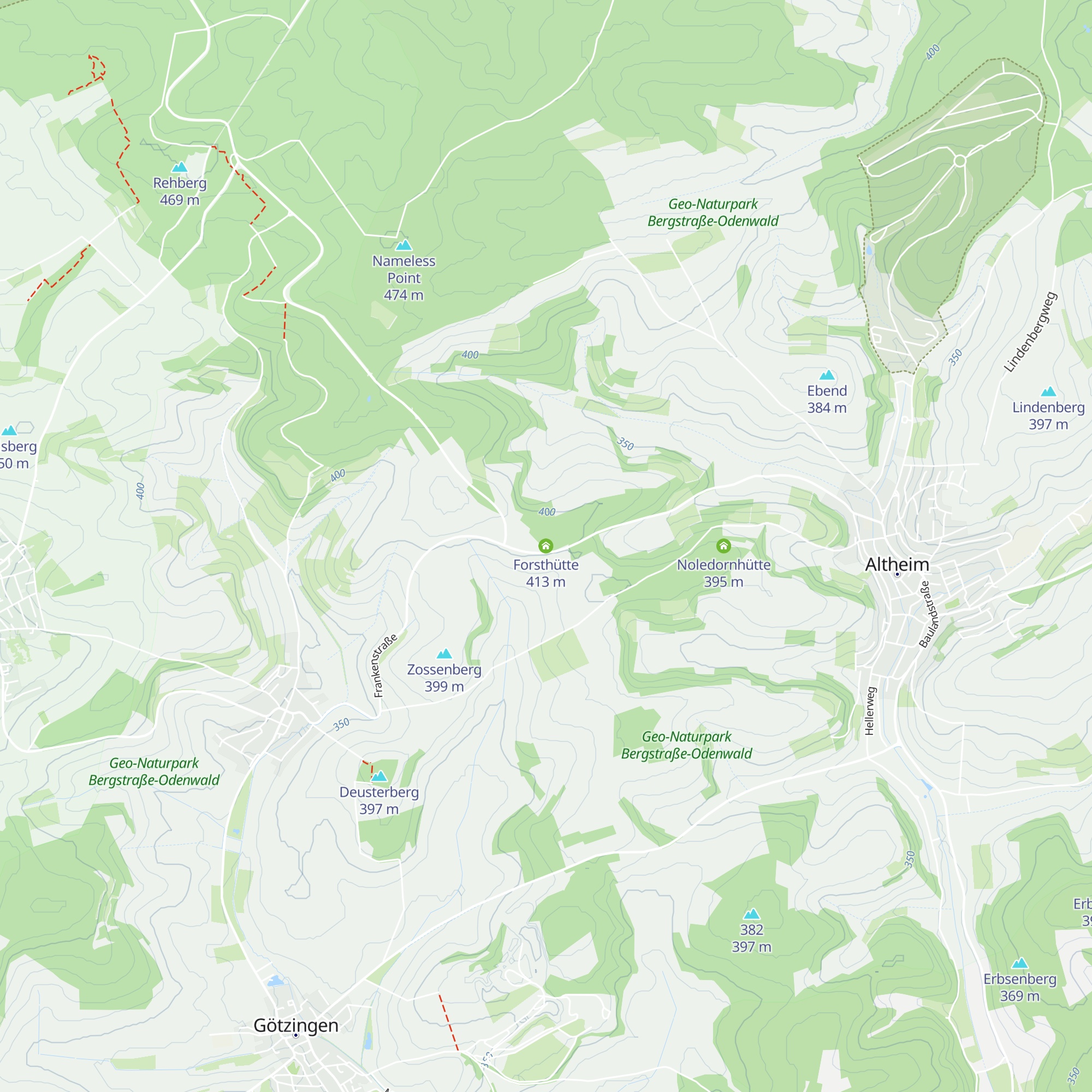 Forsthütte map