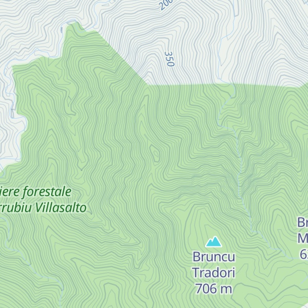 Map of Bruncu Rosadulu