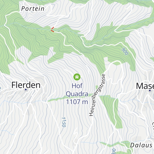 Map of Hof Quadra