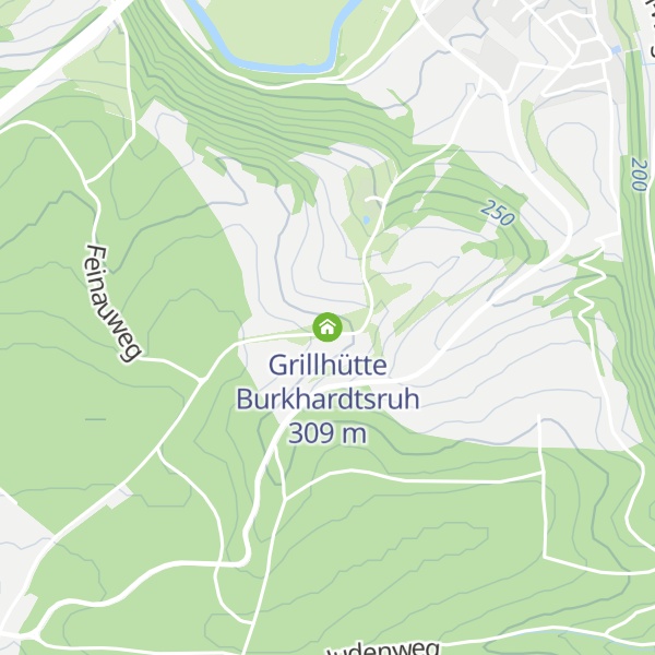 Map of Grillhütte Burkhardtsruh