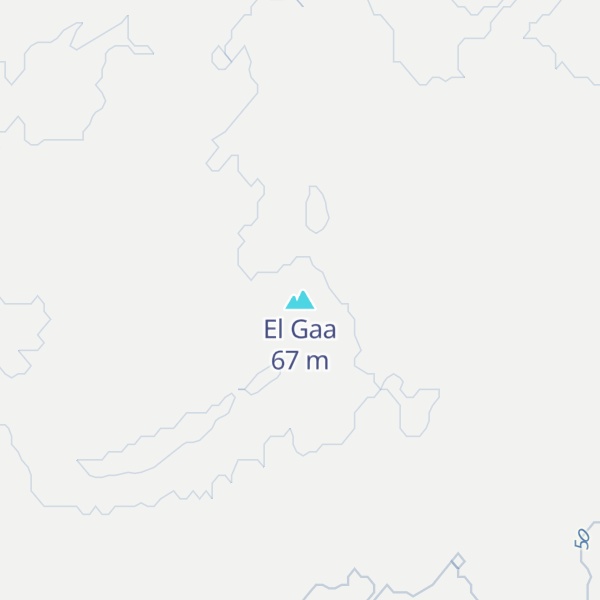 Map of El Gaa