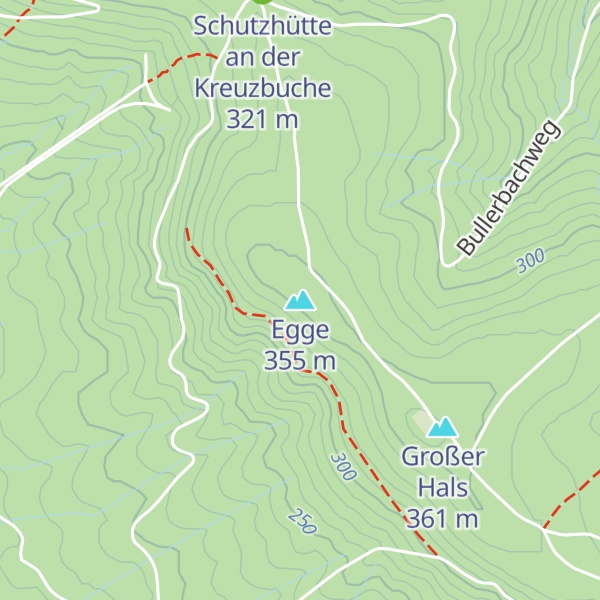 Map of Egge