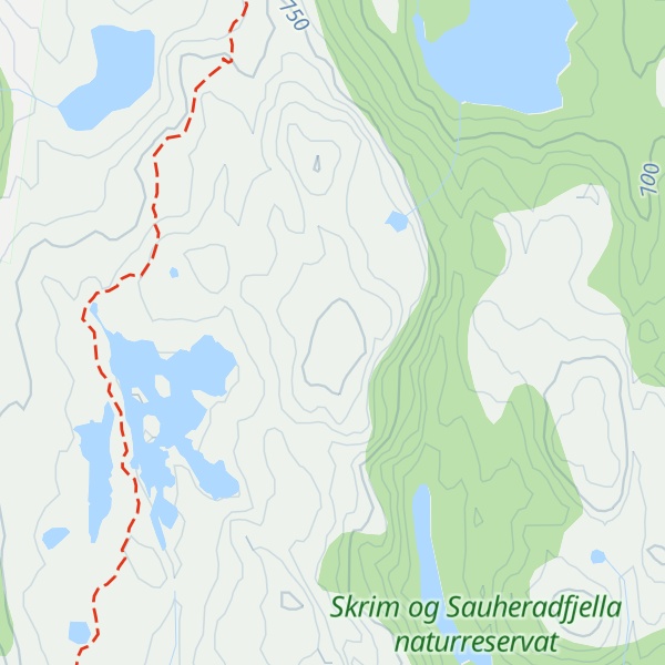 Map of Ørnenuten