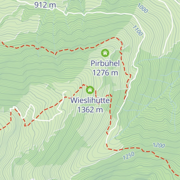 Map of Wieslihütte