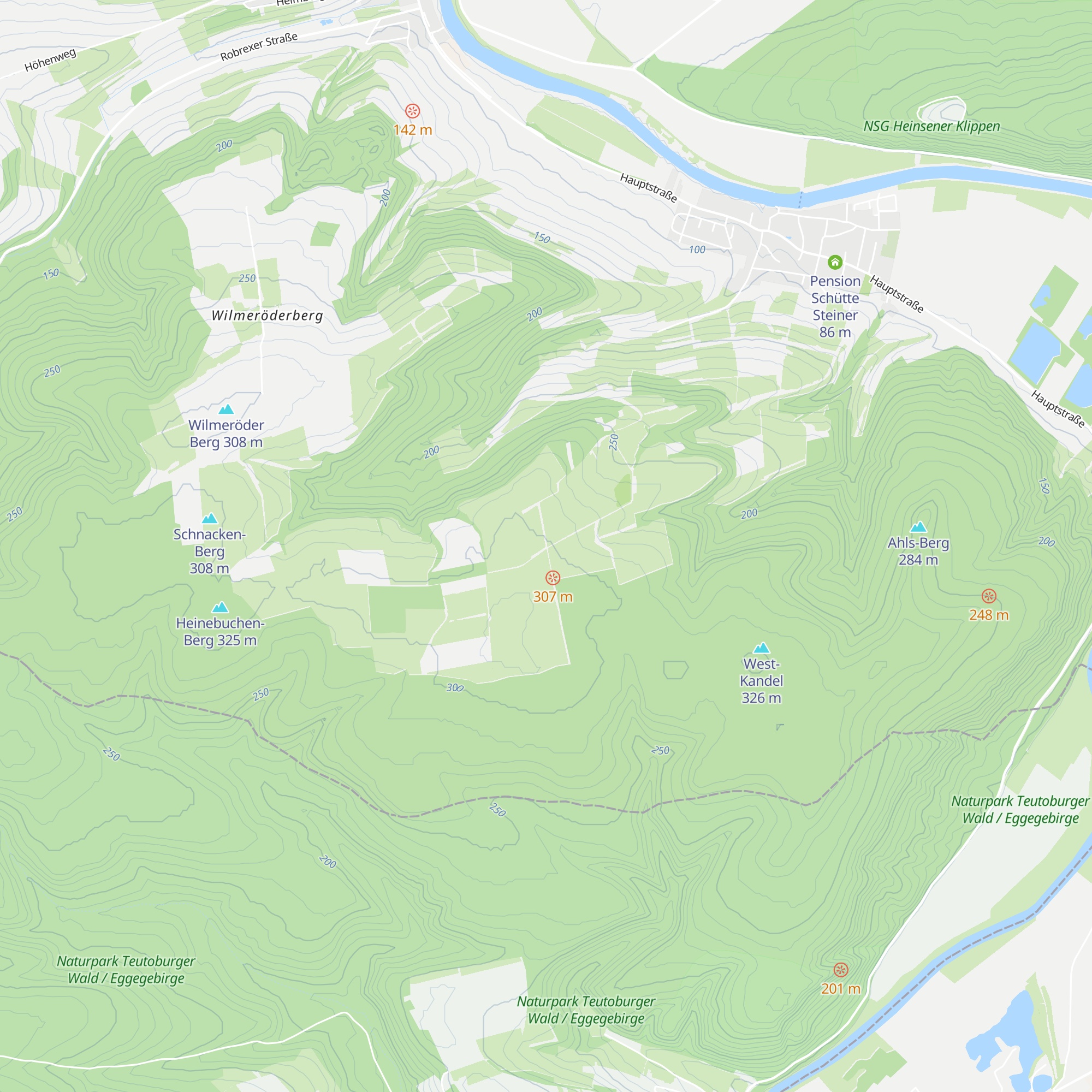 Josefshütte map