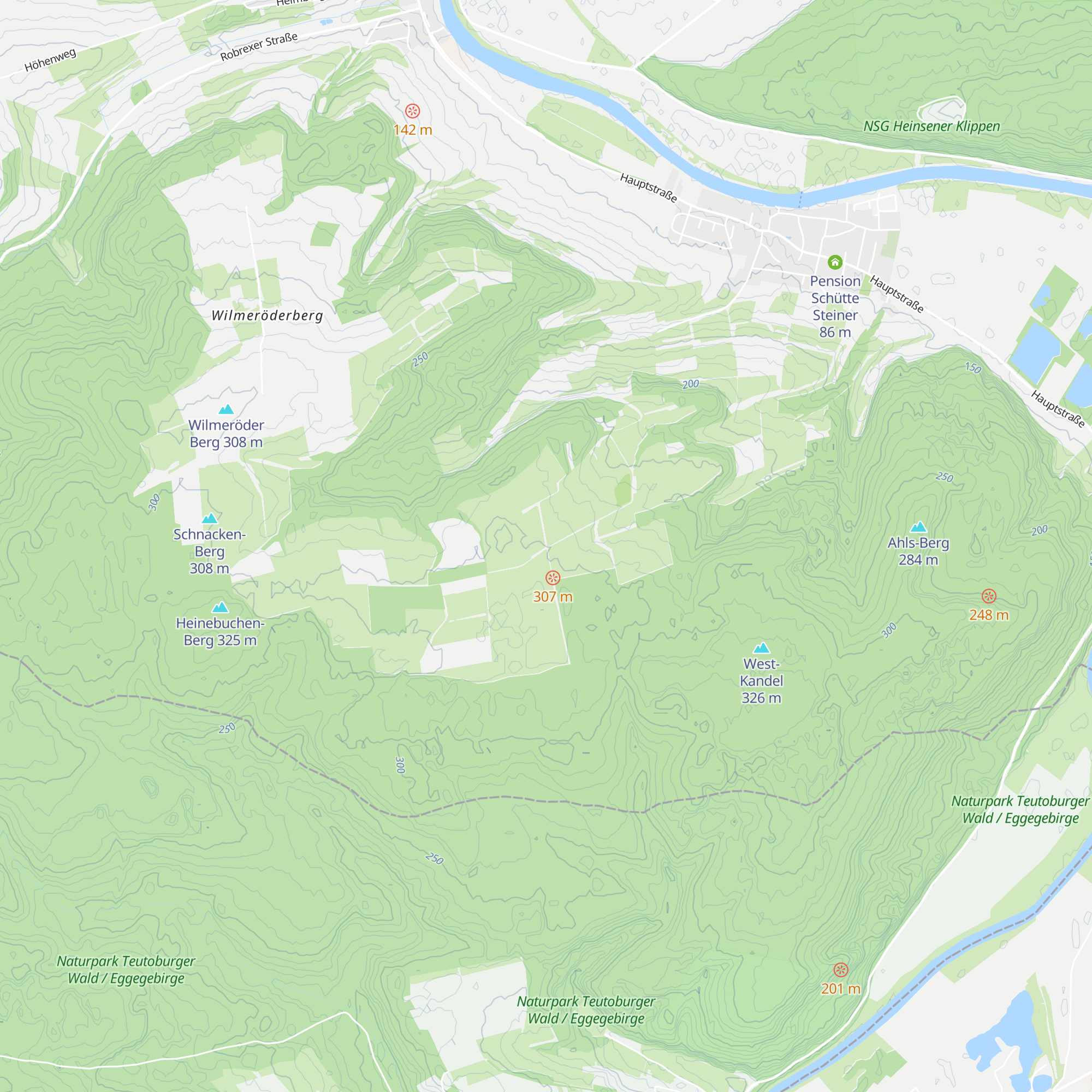 Josefshütte map