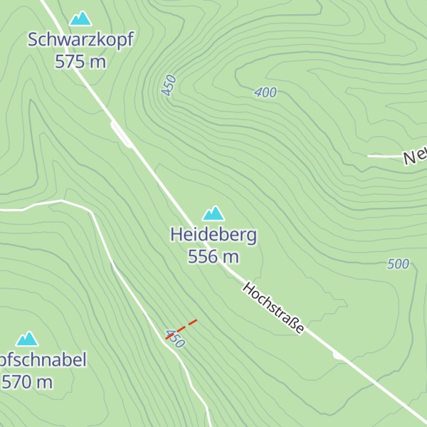 Map of Heideberg