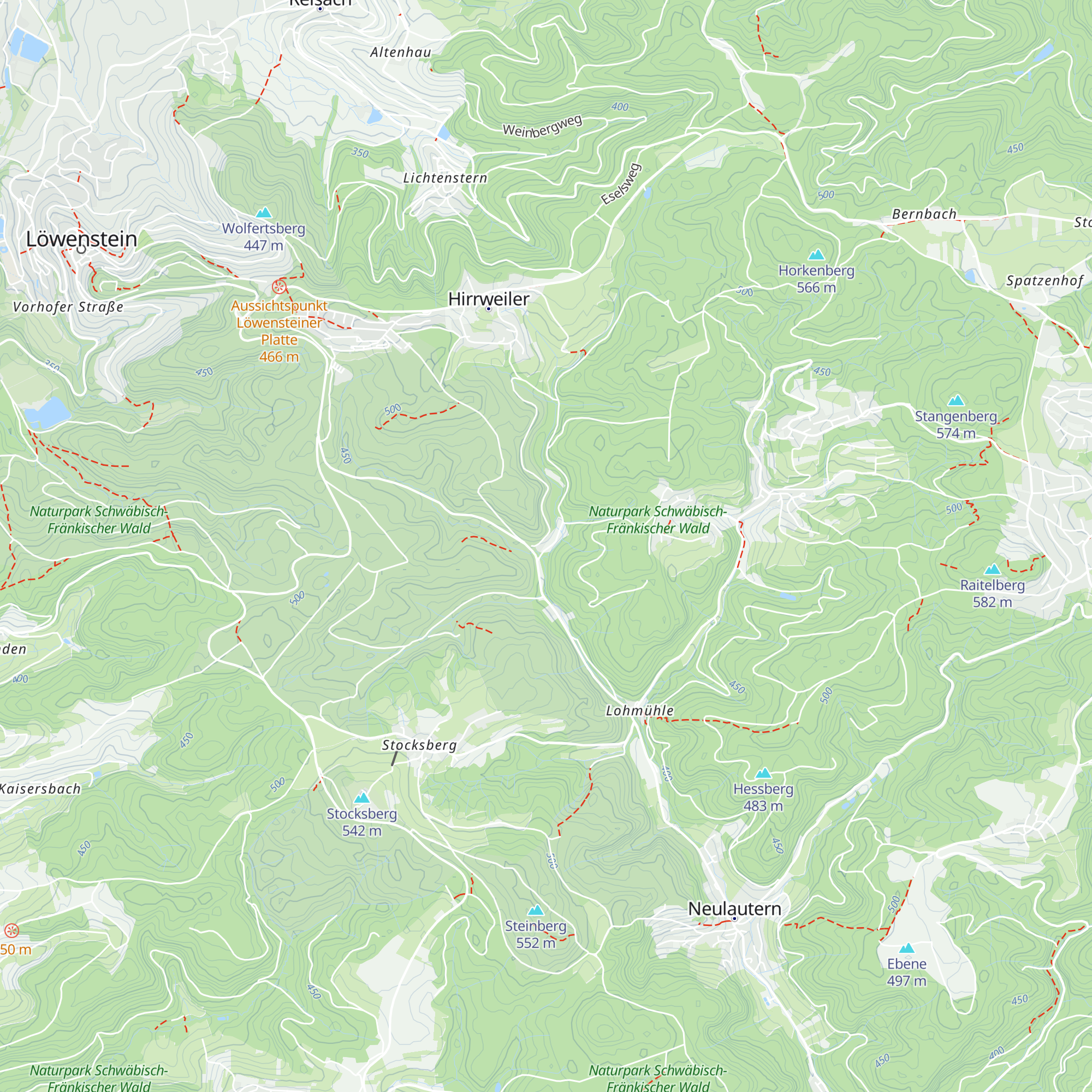 Neuhütte map