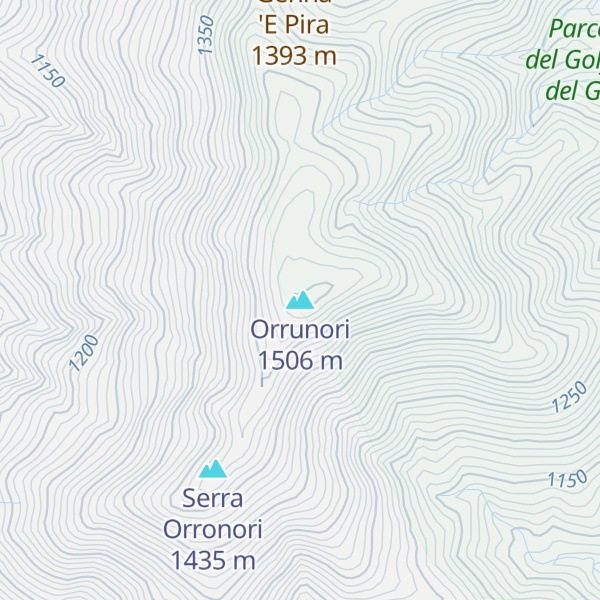 Map of Orrunori