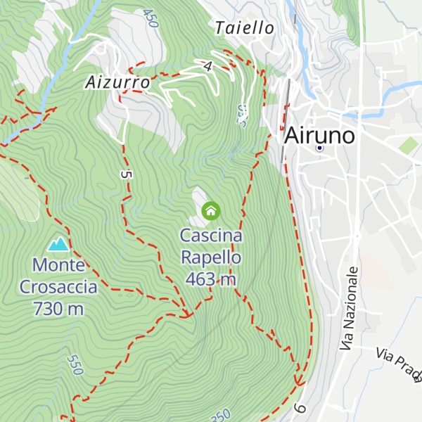 Map of Cascina Rapello