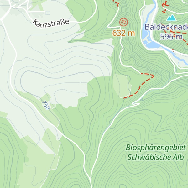Map of Blasenberg