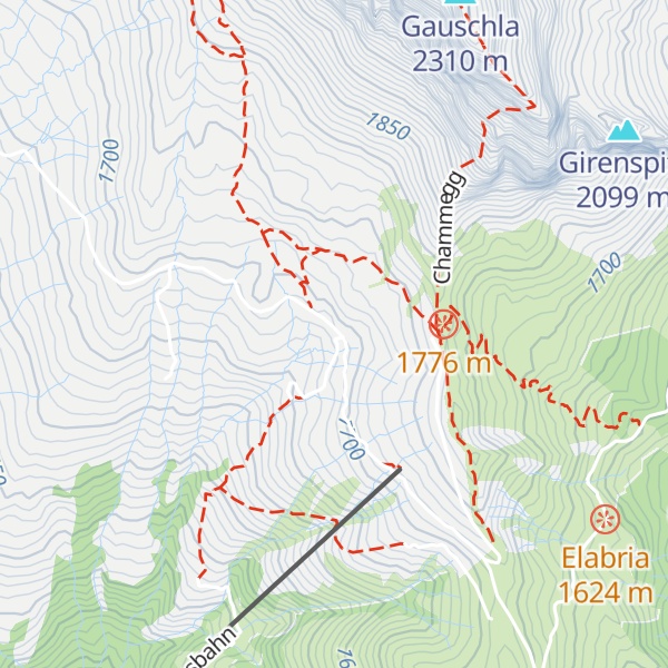 Map of Berghaus Palfries