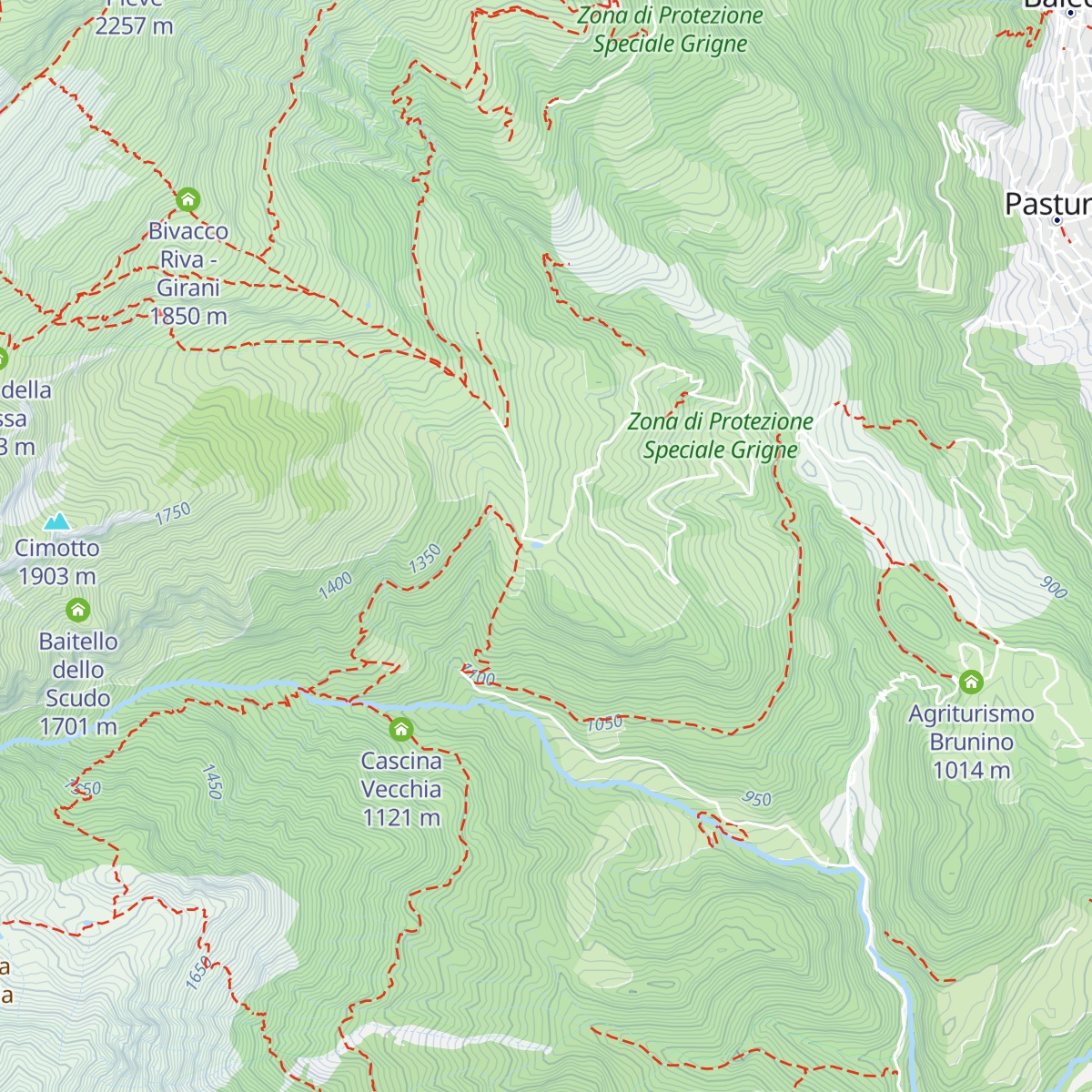 Agriturismo Le Tre Casine map
