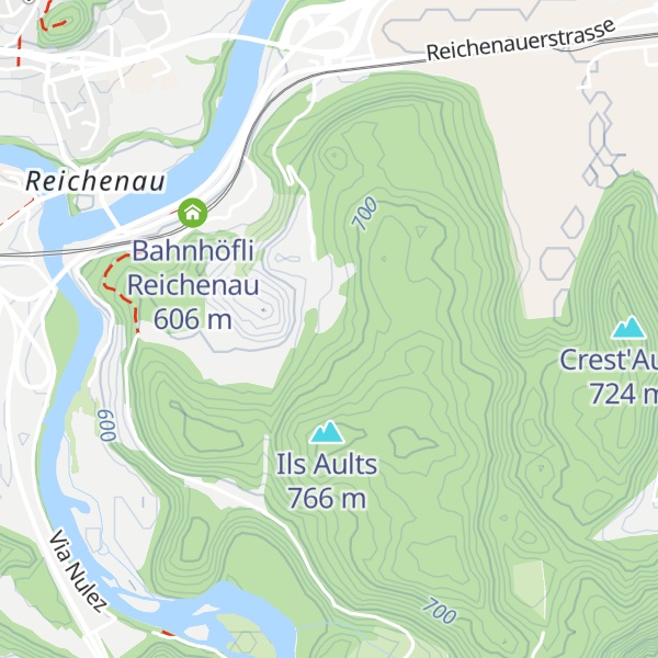 Map of Tegia Da Vaut