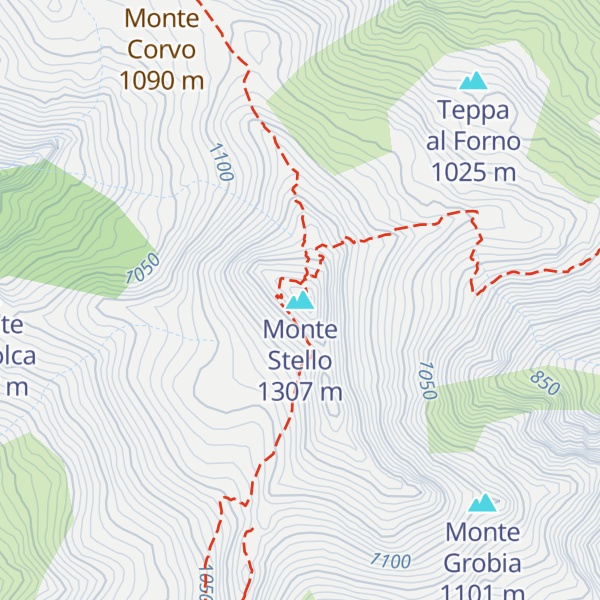 Map of Monte Stello