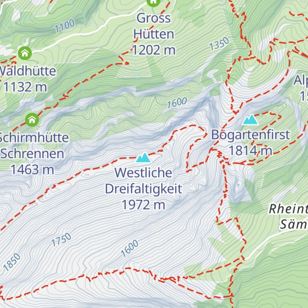 Map of Östliche Dreifaltigkeit