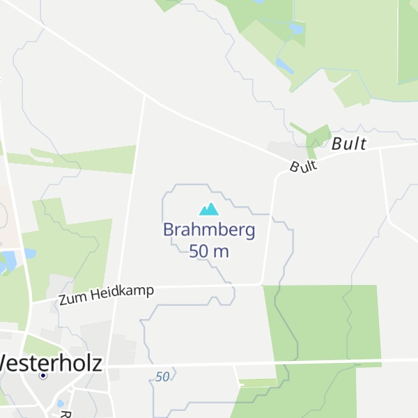 Map of Brahmberg
