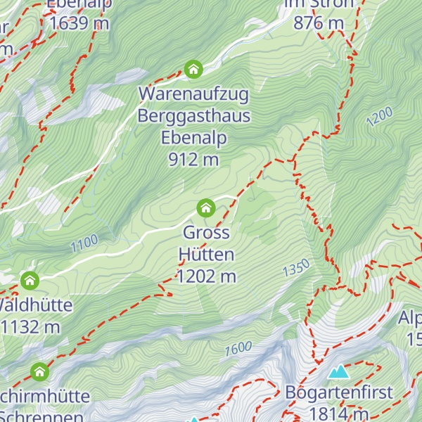 Map of Alp Grosshütten