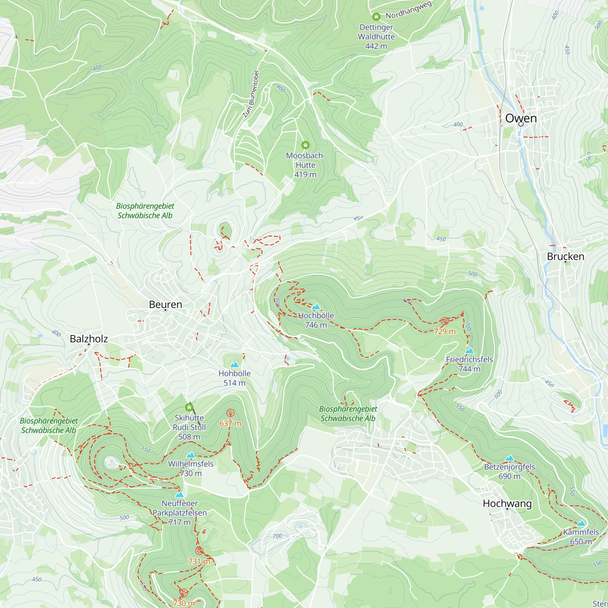 Beurener Fels-Hütte map