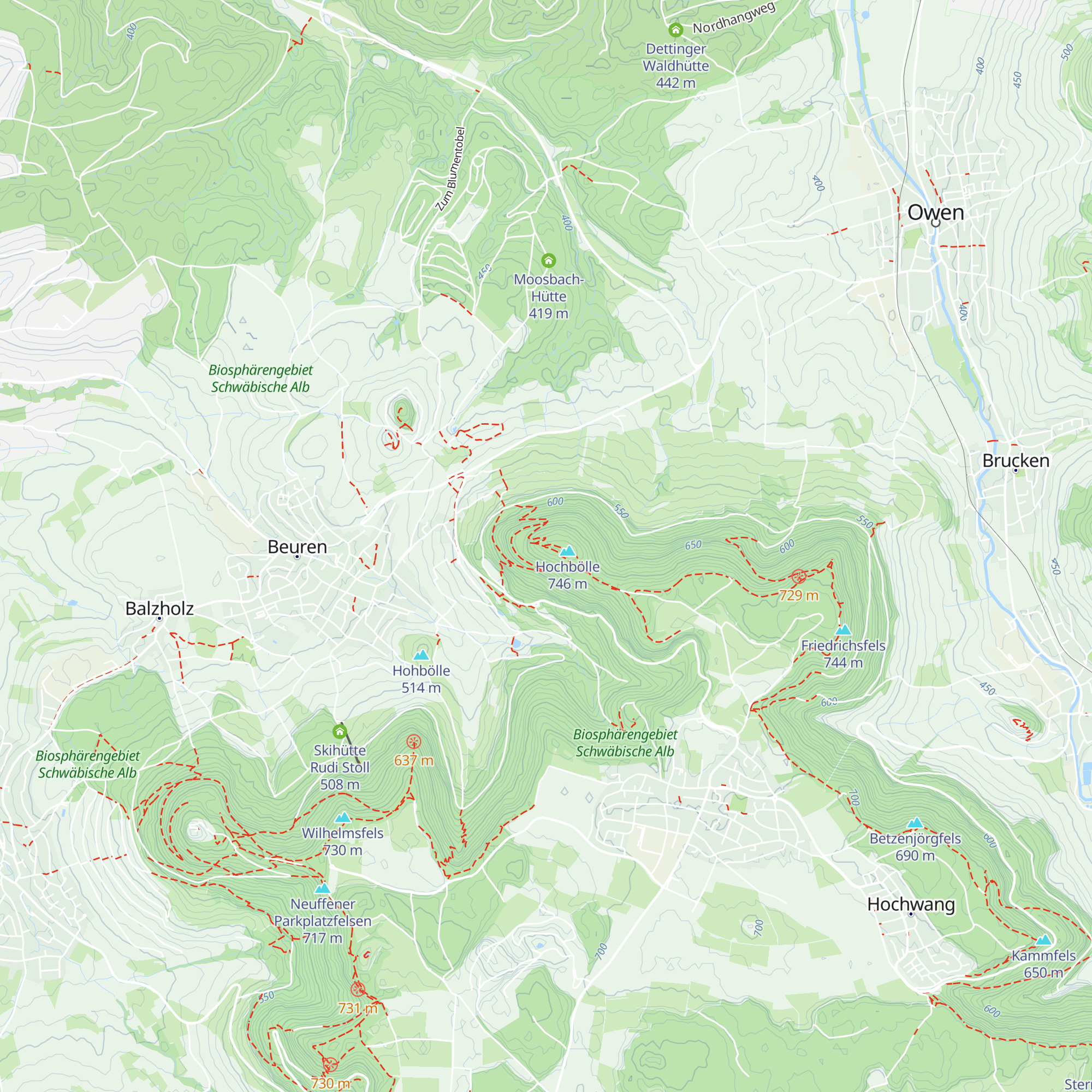 Beurener Fels-Hütte map
