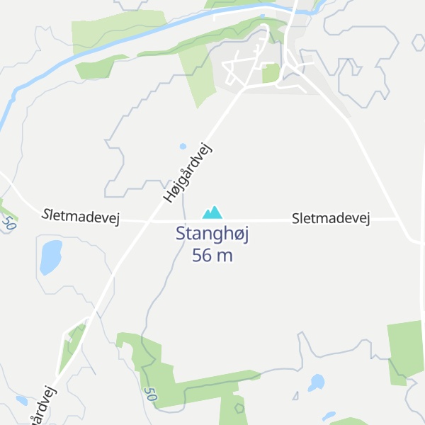 Map of Stanghøj