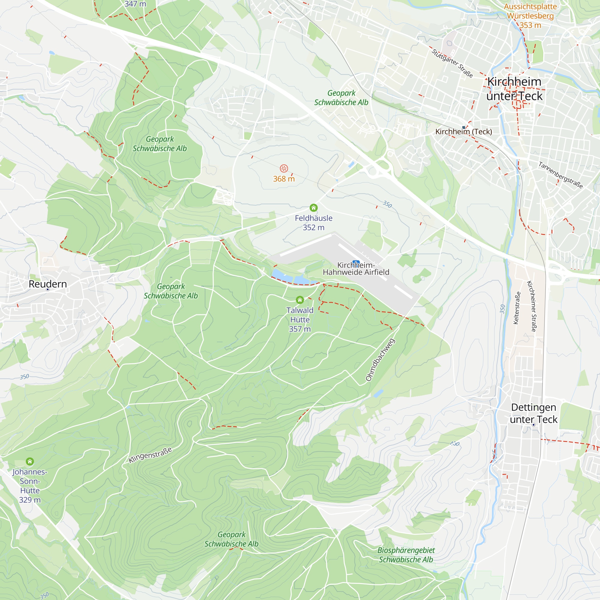 Talwald Hütte map