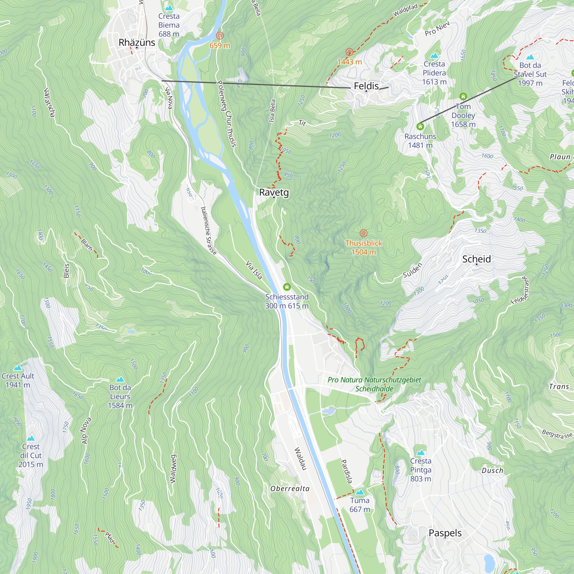 Schiessstand 300 m map