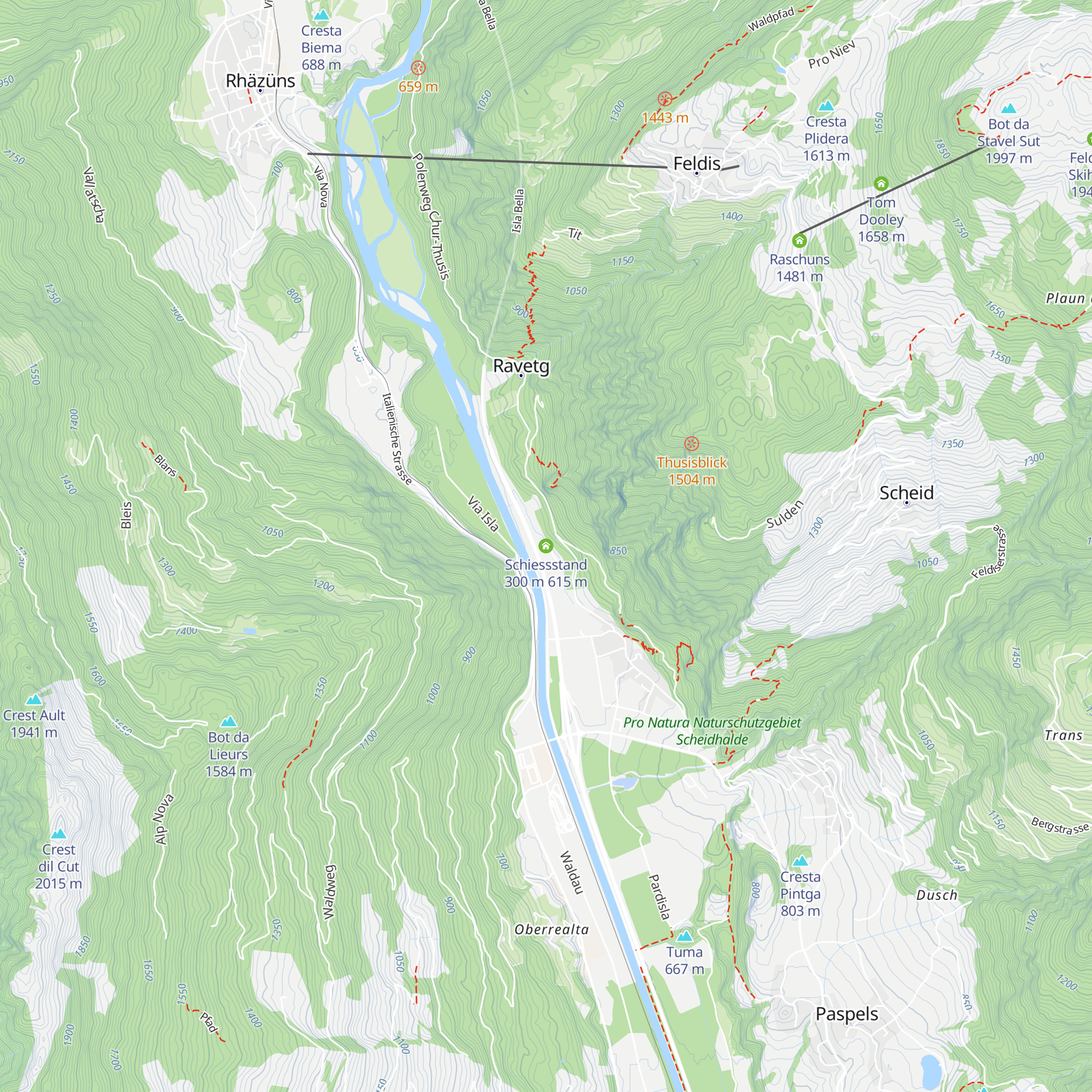 Schiessstand 300 m map